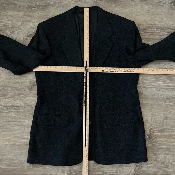 NWT Bloomingdale's 100% Camel Hair Peterborough Row 43R Gray Sport Coat Maxwell - Picture 5 of 10